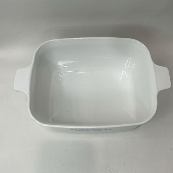 Corning Ware‎ Blue Cornflower 1 1/2 Quart Casserole Dish P 4 B White Blue Floral - Picture 2 of 5